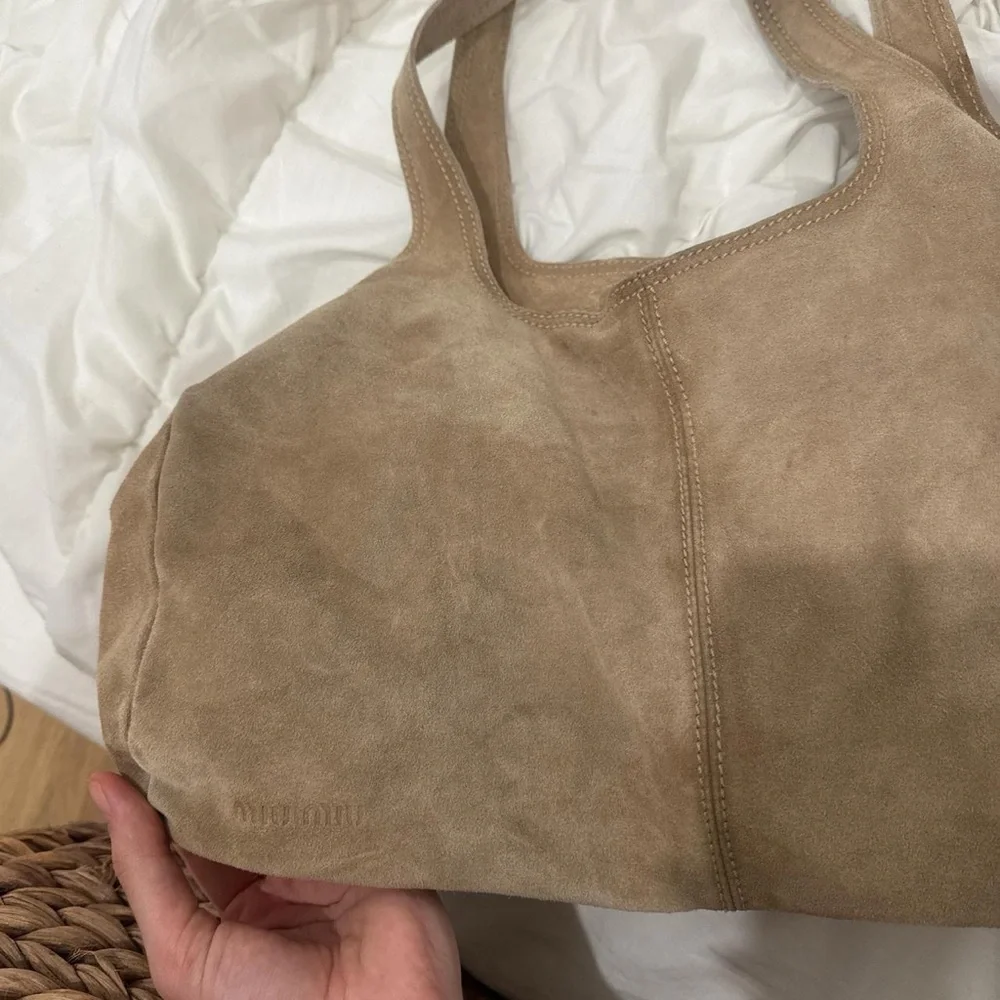 Miu Miu Tan Hobo Bag - Picture 3 of 8